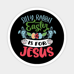 Happy Easter Egg Jesus Bunny Ear for Rabbit Easter Day Eggs Magnet